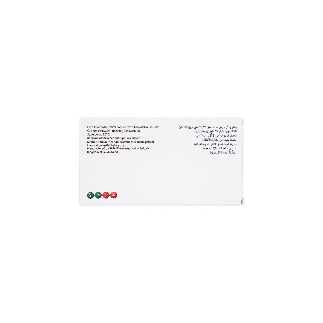 rozavi rosuvastatin 20mg 28 tablets
