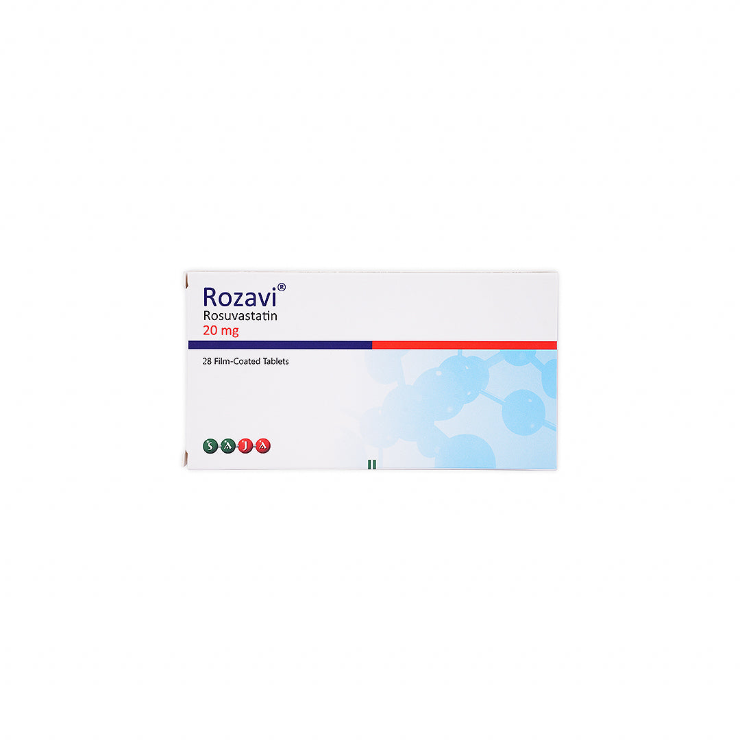 Rozavi Rosuvastatin 20Mg 28 Tablets