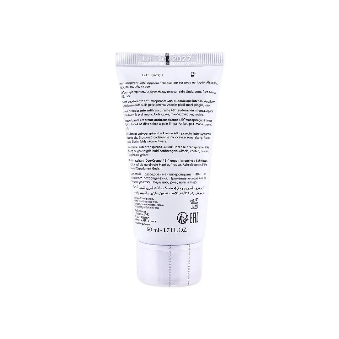 SVR Deo Creme Spirial Anti Transpirant 48H 50Ml