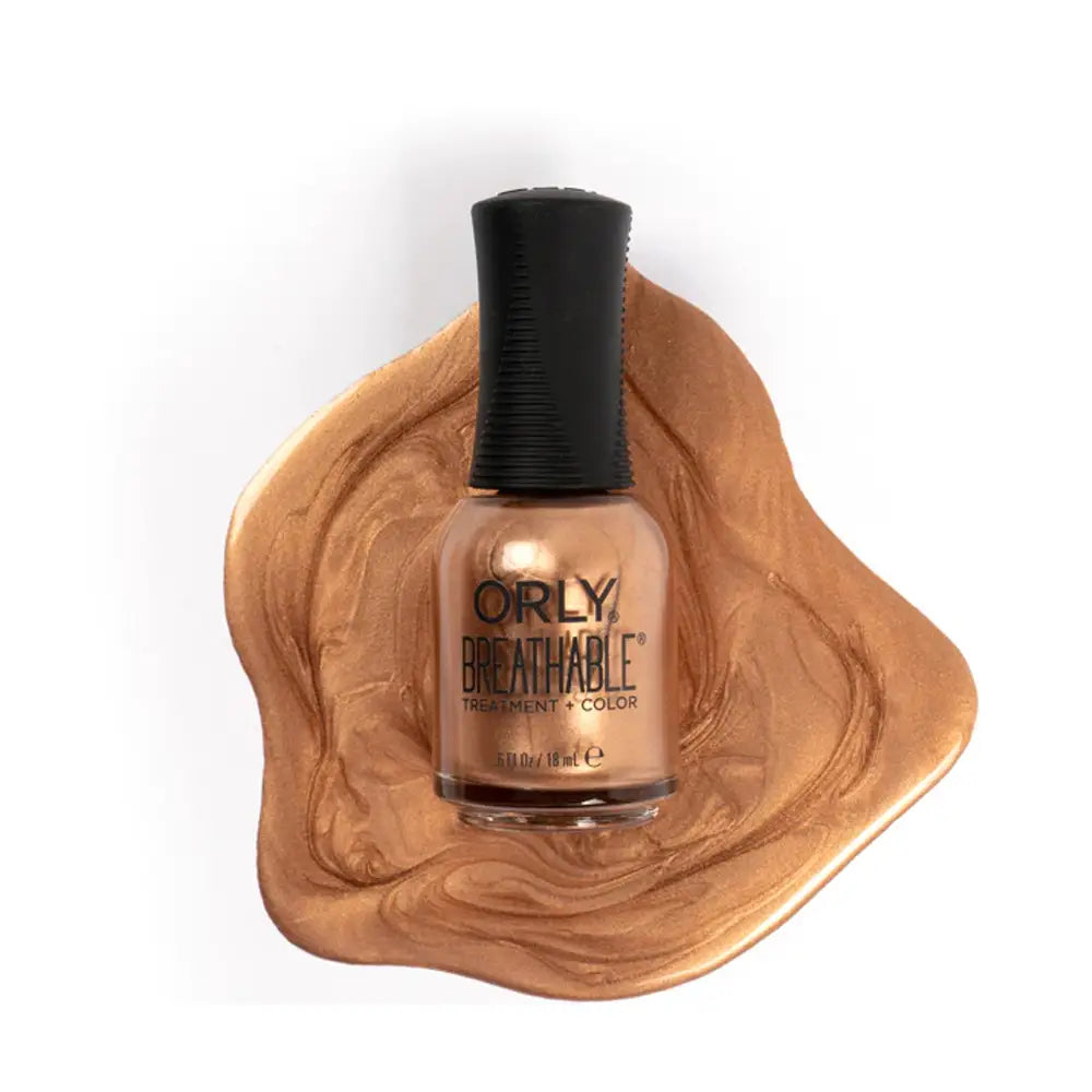 ORLY BREATHABLE NAIL POLISH GOLDEN GIRL 18ML