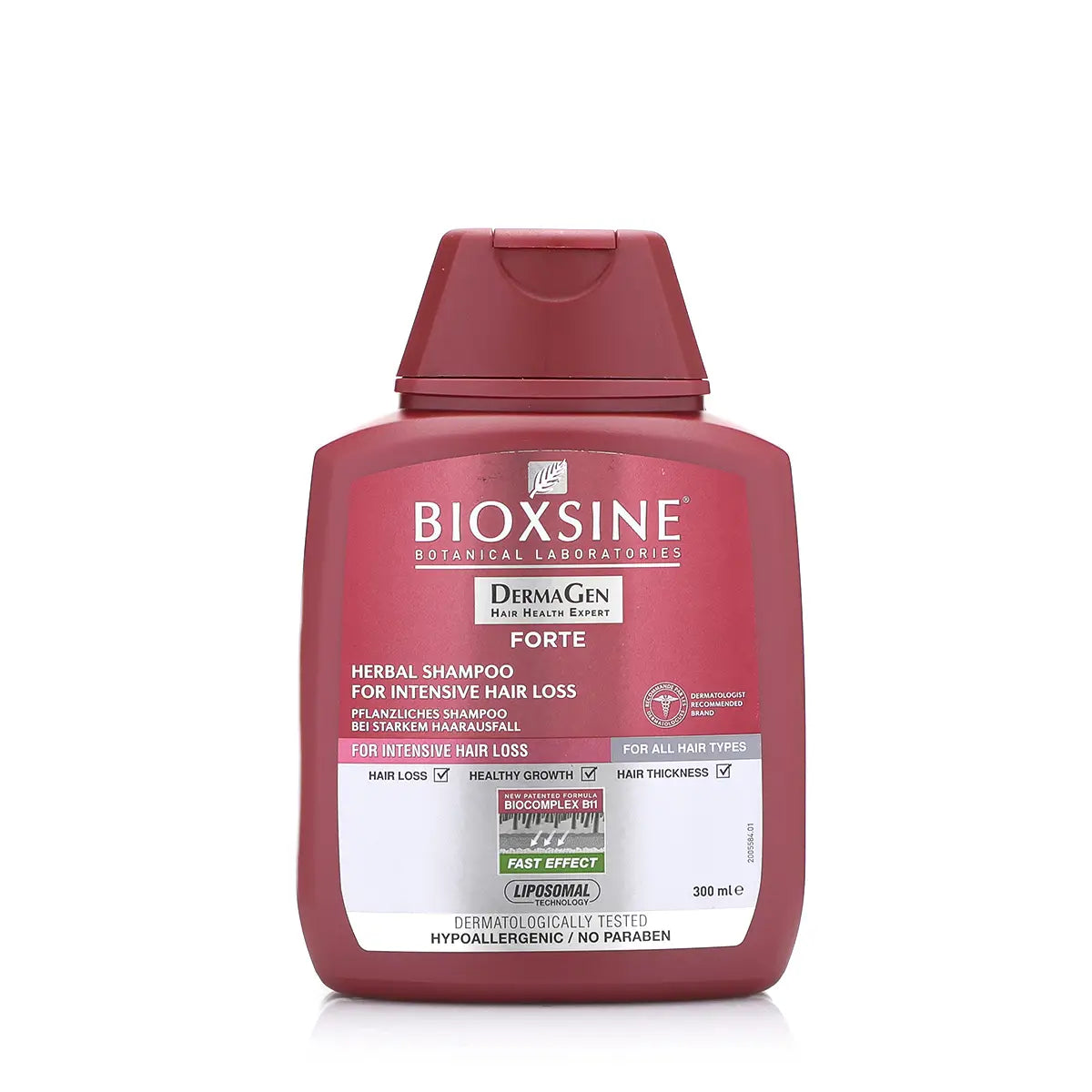 50722-Bioxsine Forte Herbal Shampoo For Intensive Hair Loss 300Ml