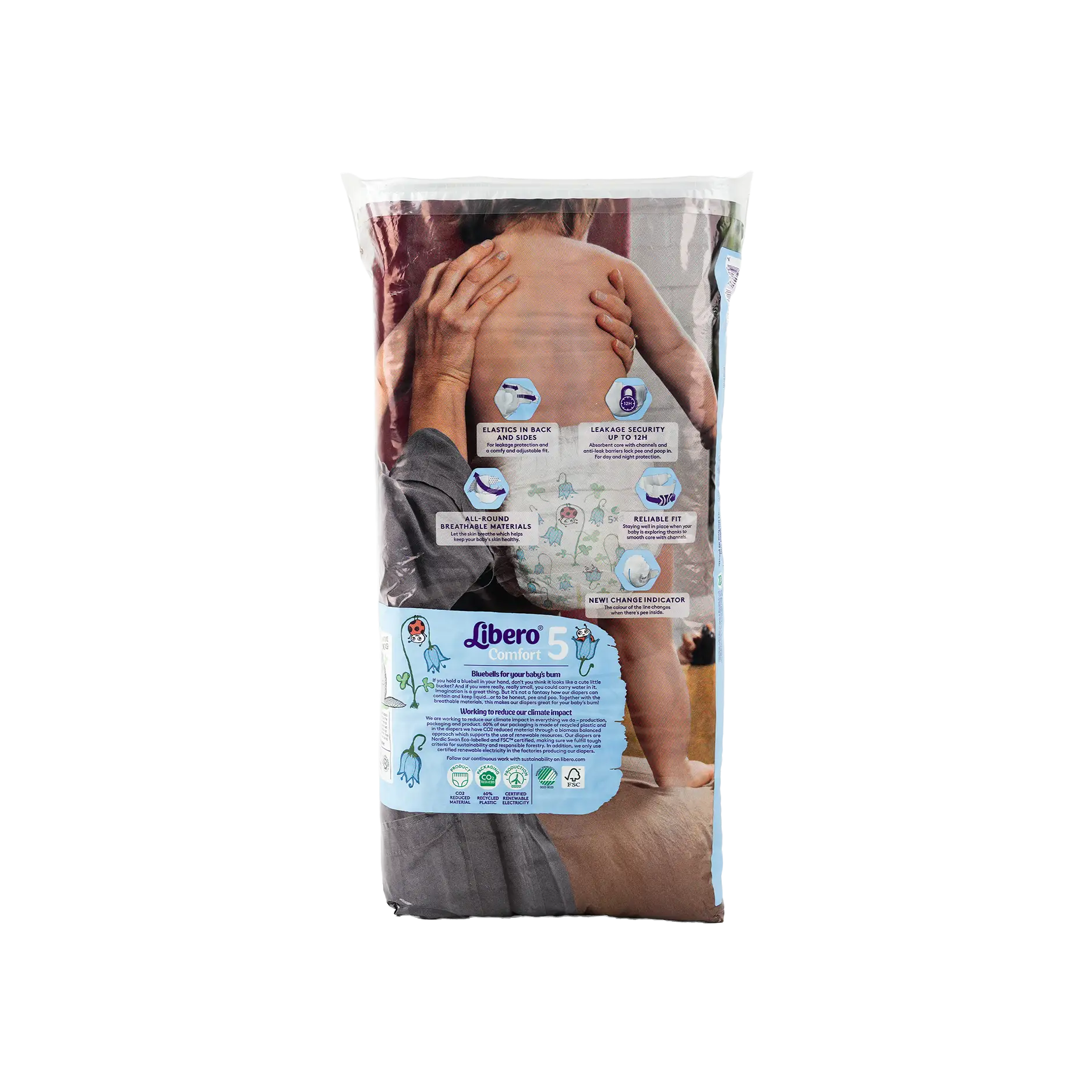 Libero Comfort No.5 (10-14Kg) 46Pcs