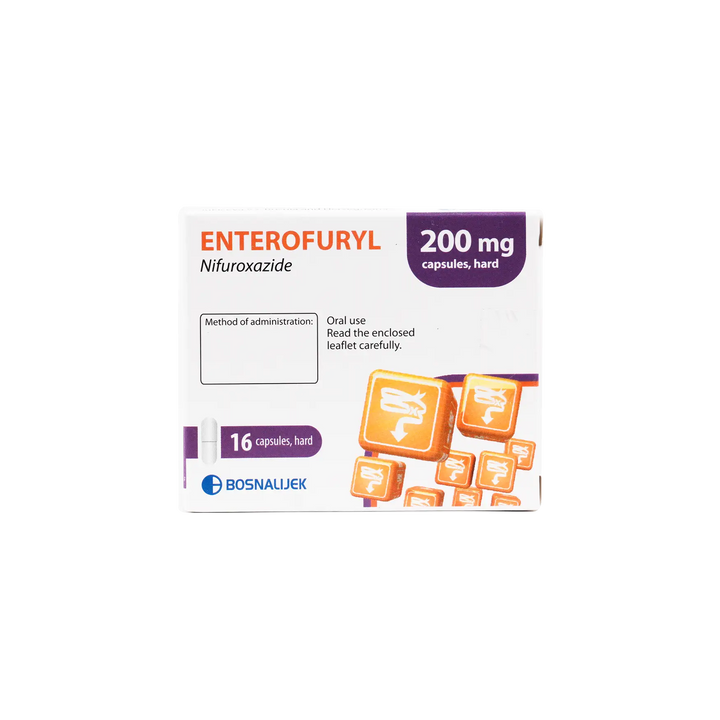 50725-Enterofuryl 200Mg/16 Capsules +3