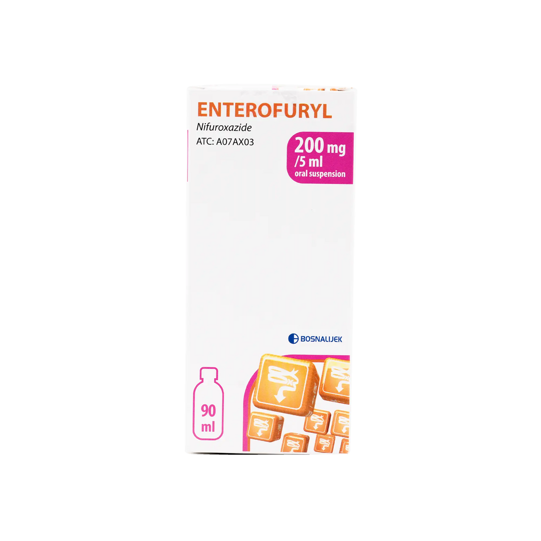 50726-Enterofuryl Syrup 200Mg/5Ml - 90Ml +4