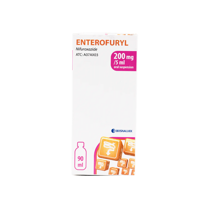 50726-Enterofuryl Syrup 200Mg/5Ml - 90Ml +4