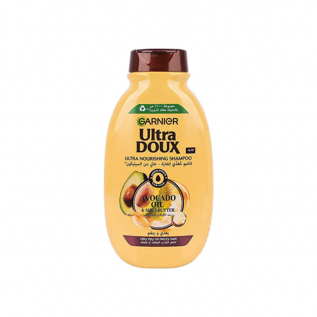 50729-Garnier Ultra Doux Shampoo 200ml-Avocado Oil & Shea Butter