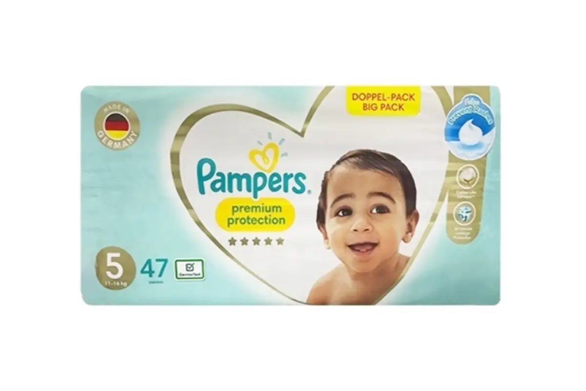 50731-Pampers Premium Protection No.5 (11-16Kg) 47Pcs