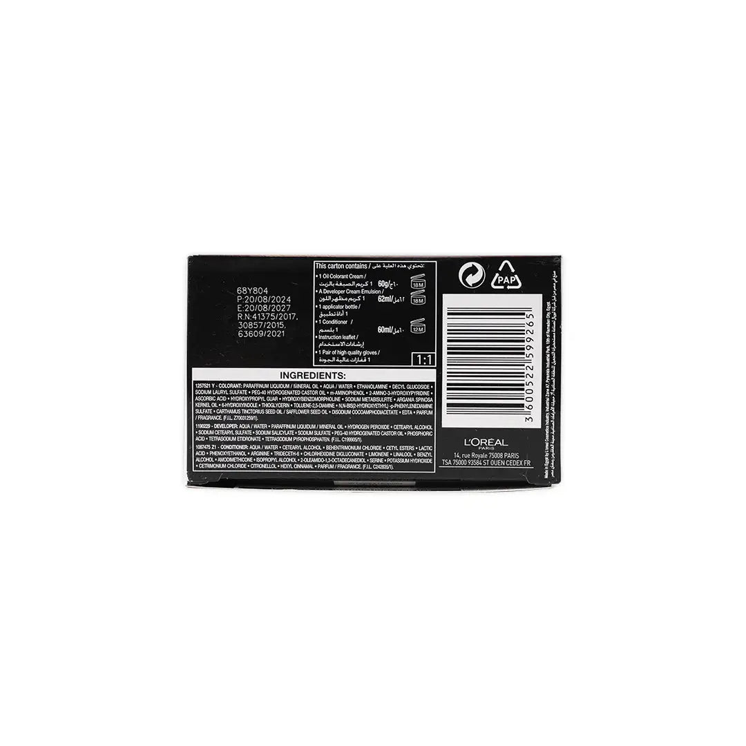 L_oreal Prodigy Permanent Oil Hair Color-6.32 Dark Gold Blon