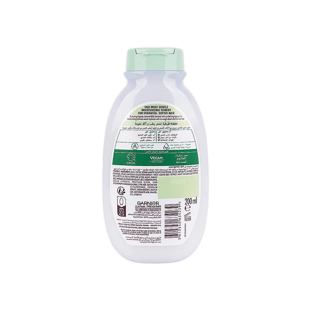 Garnier Ultra Doux Shampoo 200ml-Almond Milk