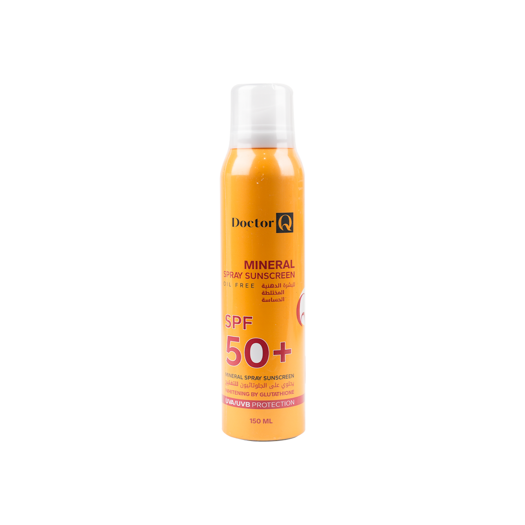 DR.Q MINERAL SPRAY SUNSCREEN OIL FREE SPF 50+ 150ML