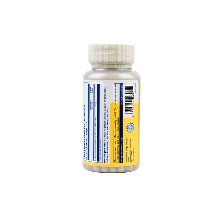 50769-Solaray Boron 3Mg 60 Veg Caps +2