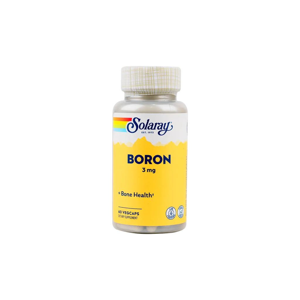 SOLARAY BORON 3MG 60 VEG CAPS