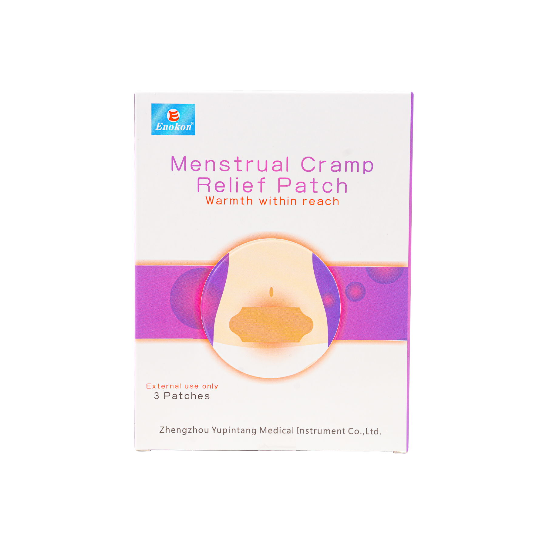 Enokon Menstrual Cramp Relief Patch 3pcs