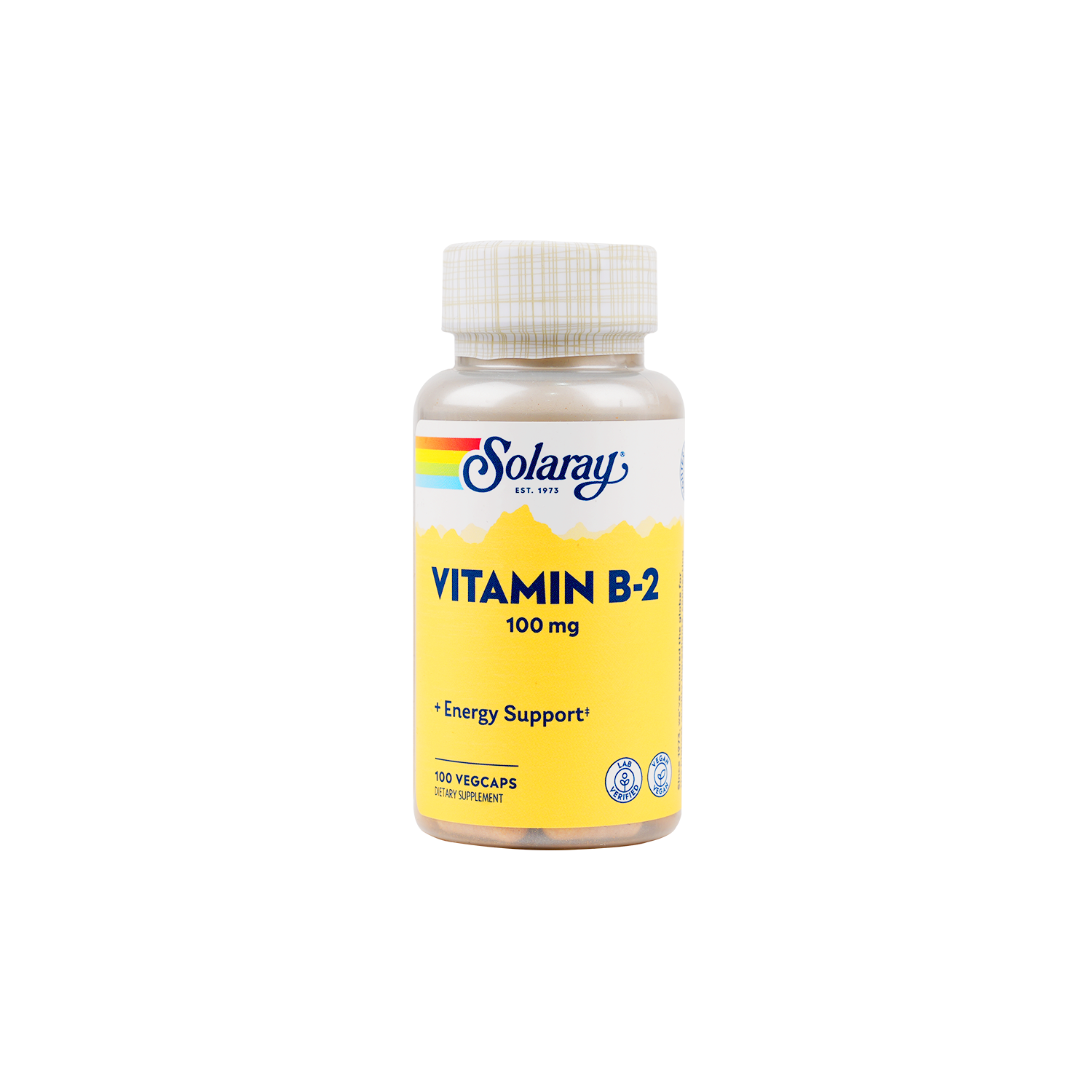 SOLARAY VITAMIN B-2 100MG 100 VEGCAPS