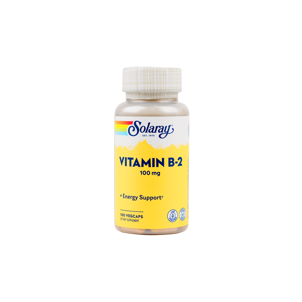 SOLARAY VITAMIN B-2 100MG 100 VEGCAPS