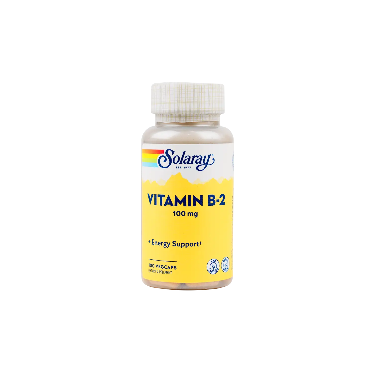 SOLARAY VITAMIN B-2 100MG 100 VEGCAPS