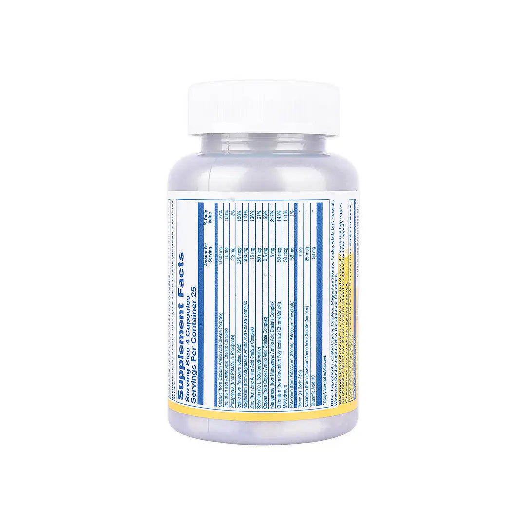 Solaray Mega Multi Mineral 100 Caps +1