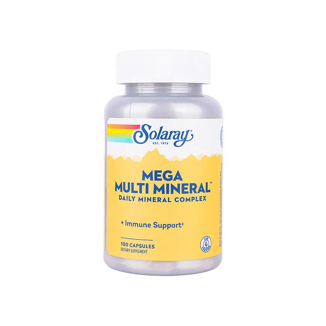 Solaray Mega Multi Mineral 100 Caps +0