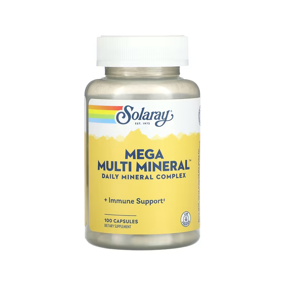 SOLARAY MEGA MULTI MINERAL 100 CAPS