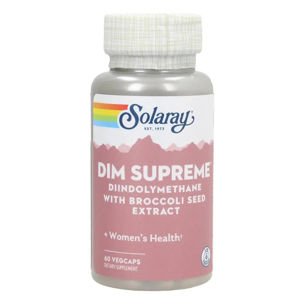 50781-Solaray DIM Supreme 100Mg 60 Veg Caps