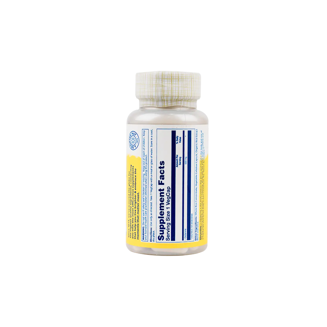 50788-Solaray L-Glutamine 500Mg 50 Veg Caps +1