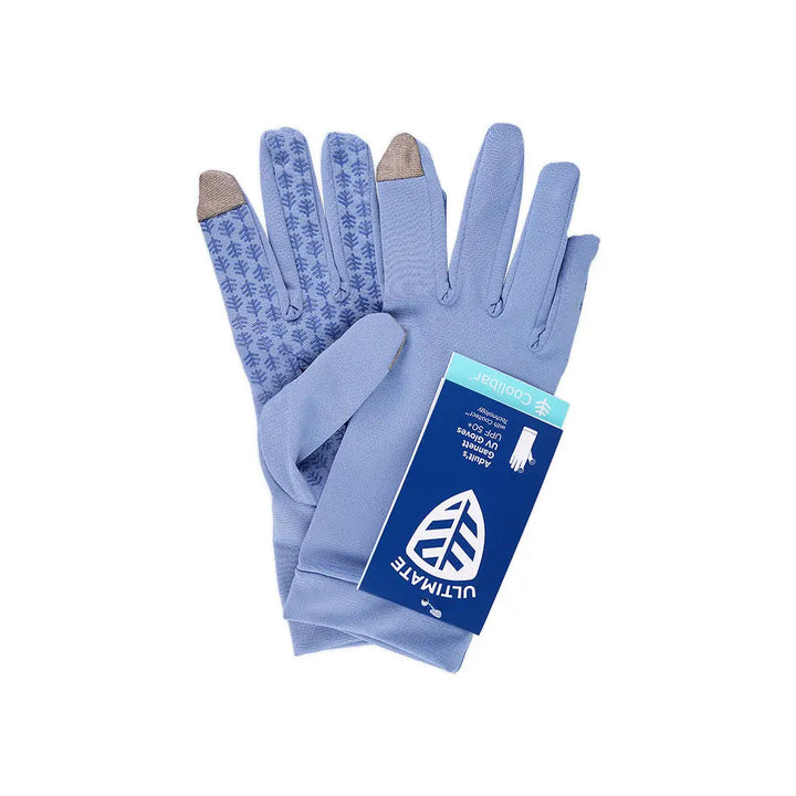 50790-Coolibar UPF50+ Sun Moonlight Blue Gloves-M +1