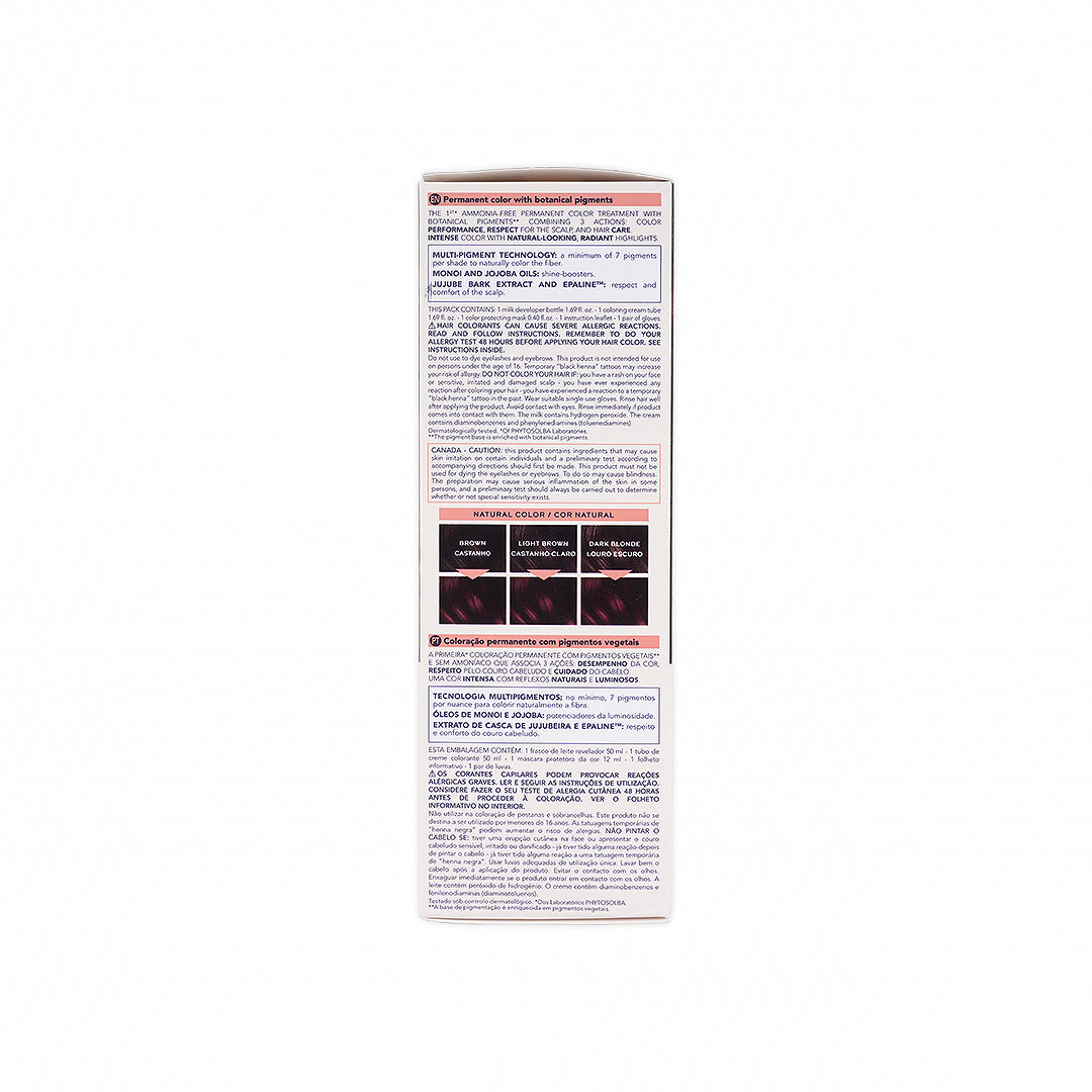 Phyto Permanent Hair Color NO.5.35 - Chocolate Light Brown