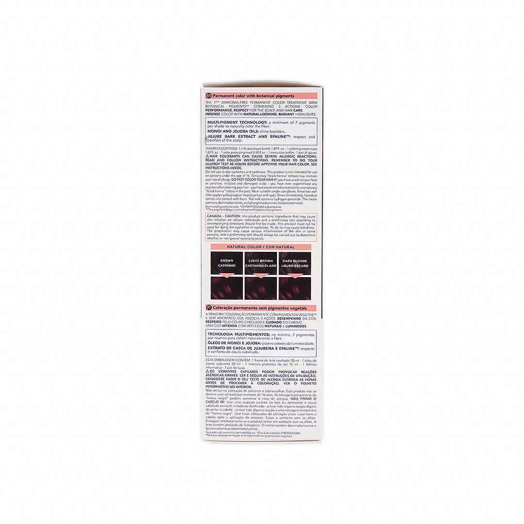 Phyto Permanent Hair Color NO.5.35 - Chocolate Light Brown