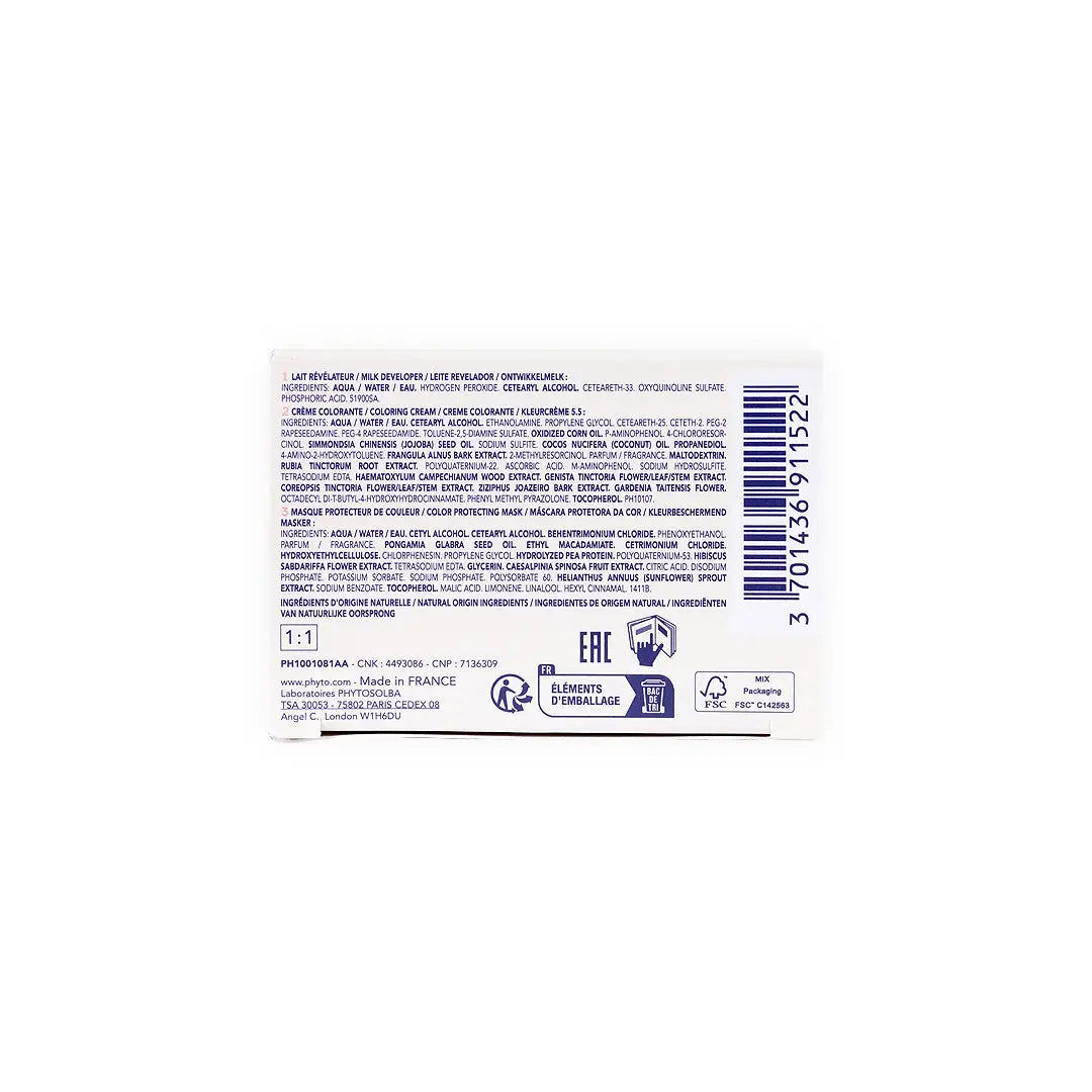 Phyto Permanent Hair Color NO. 5.5 - Light Mahogany Brown