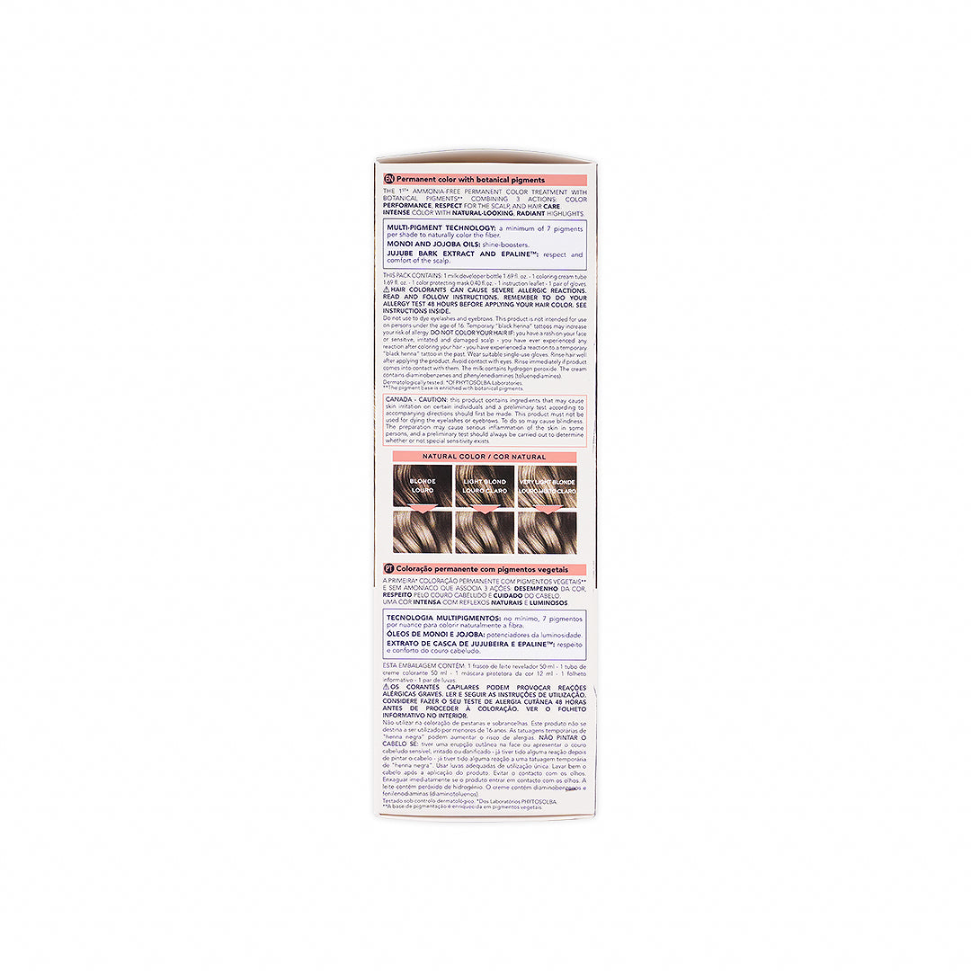 Phyto Permanent Hair Color NO.8.1 - Light Ash Brown