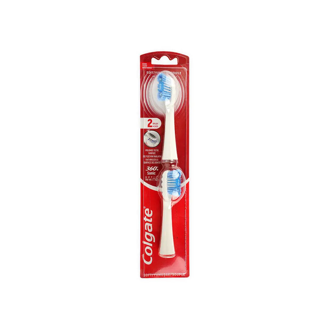 Colgate Optic White 360 Power Soft Toothbrush Refills
