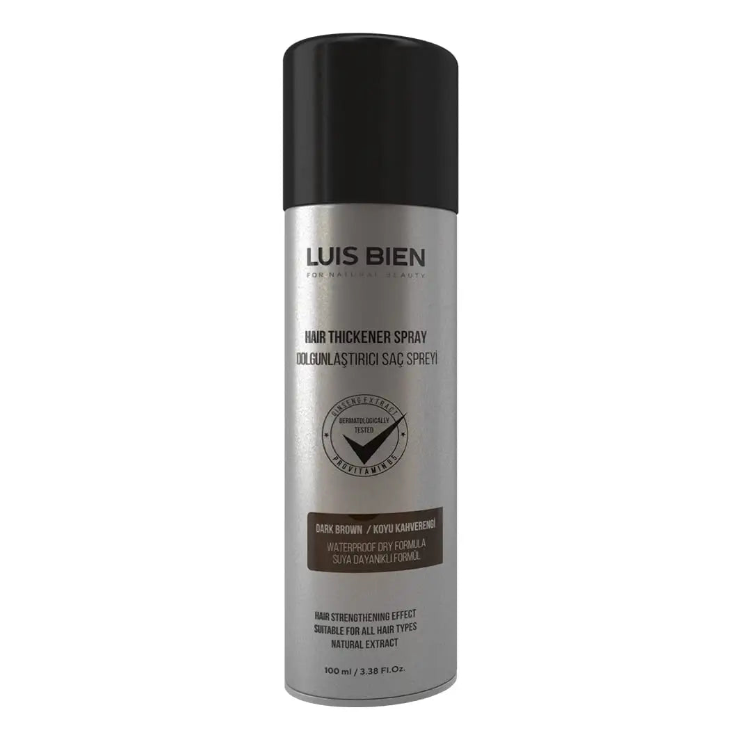LUIS BIEN HAIR THICKENER SPRAY 100ML - DARK BROWN