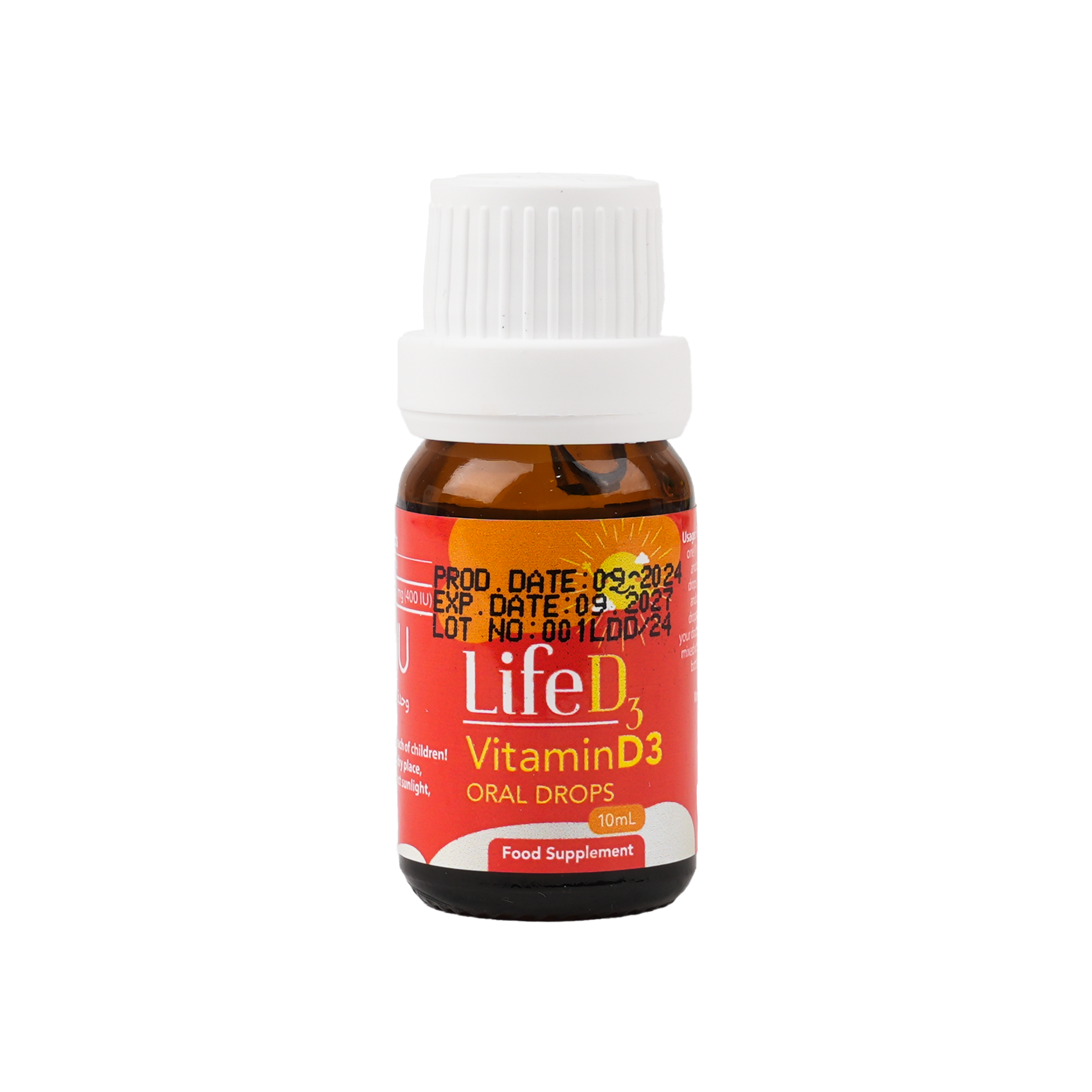 PROTEM PHARMA LIFE D3 ORAL DROPS 400IU 10ML