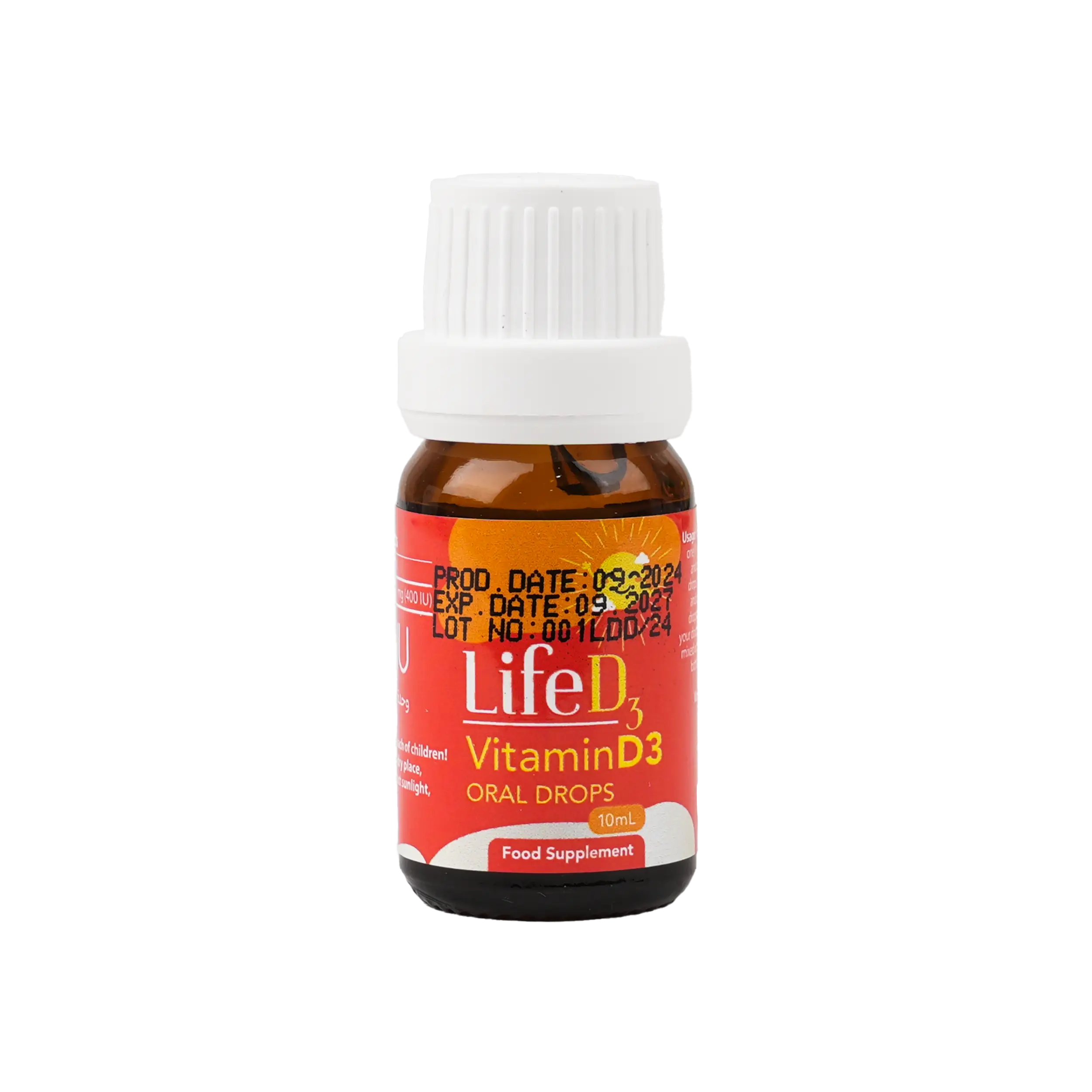 PROTEM PHARMA LIFE D3 ORAL DROPS 400IU 10ML