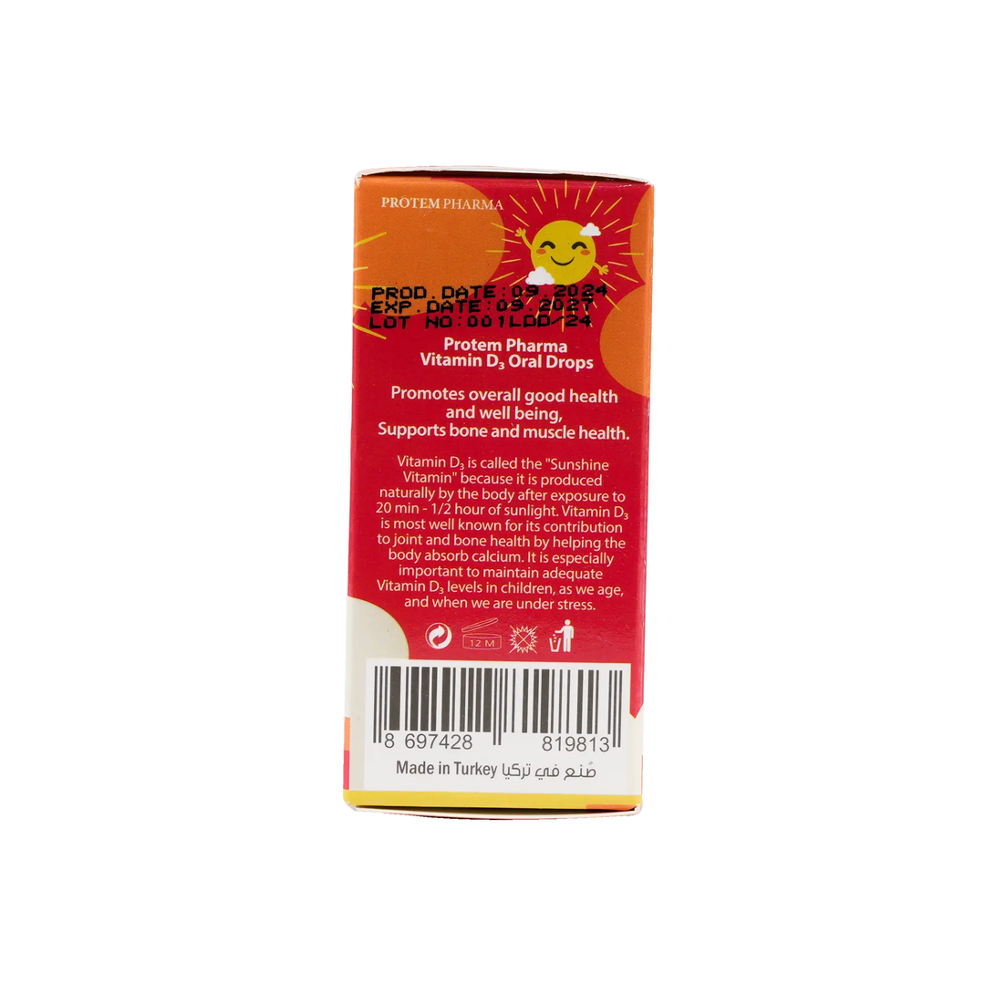 50808-Protem Pharma Life D3 Oral Drops 400Iu 10Ml +5