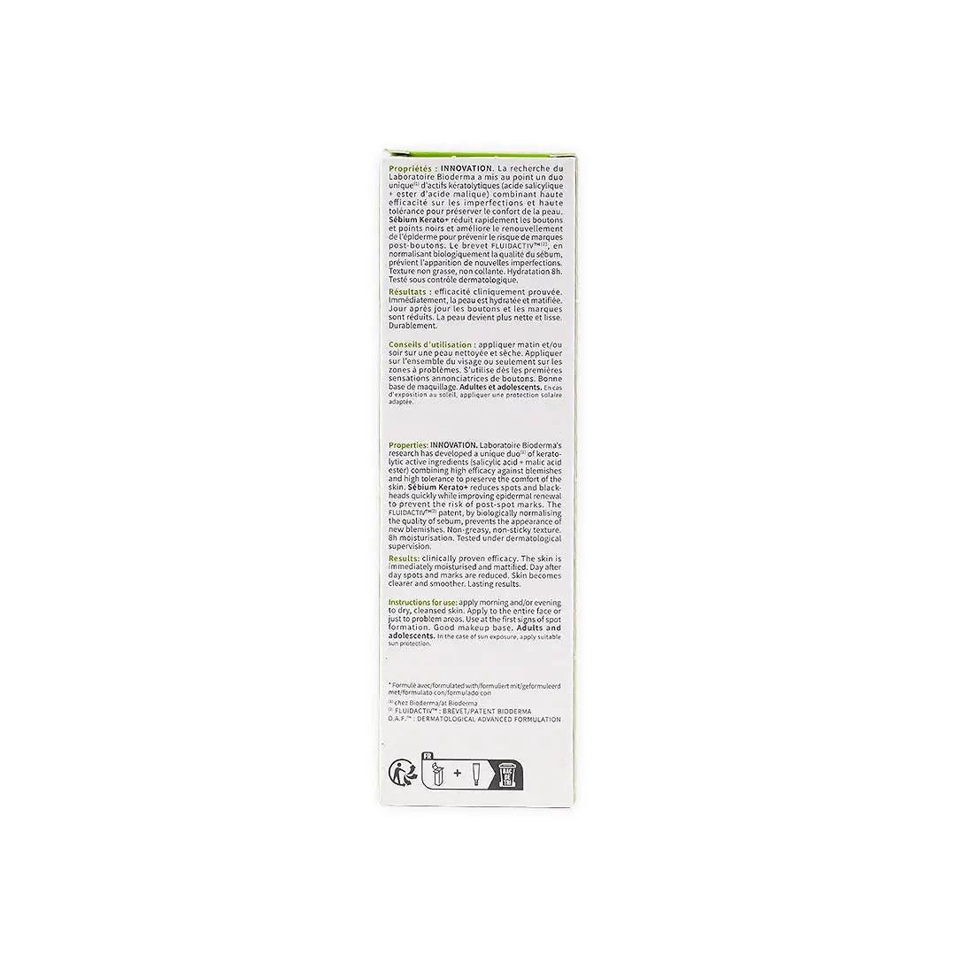 BIODERMA SEBIUM KERATO+ GEL-CREAM 30ML