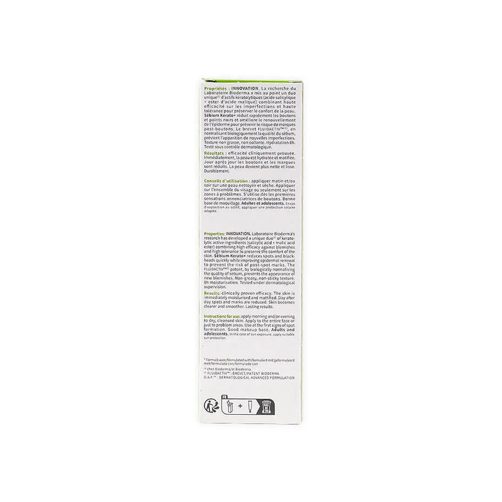 50809-Bioderma Sebium Kerato+ Gel-Cream 30Ml +5