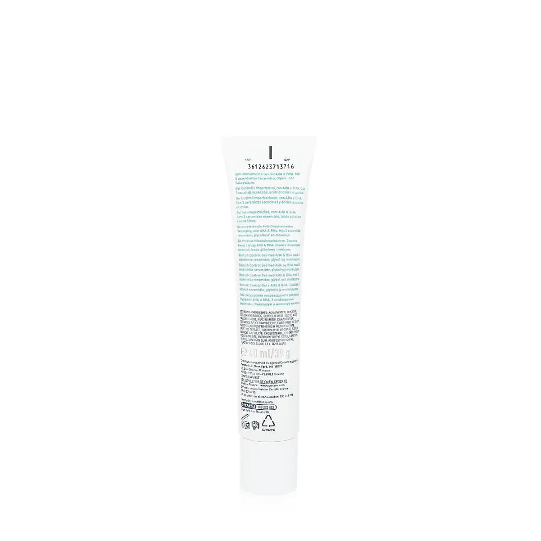 CERAVE BLEMISH CONTROL GEL WITH AHA & BHA 40ML