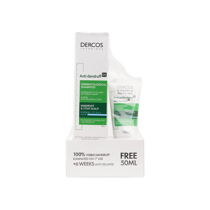 50813-Vichy Dercos Anti-Dandruff DS Shampoo 200ml + 50ml Free