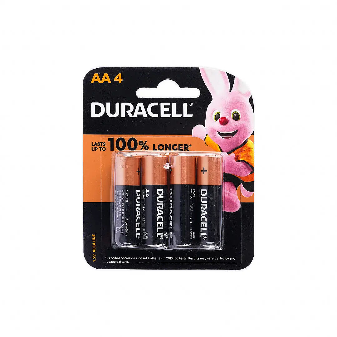 Duracell Alkaline Battery 4pcs-AA