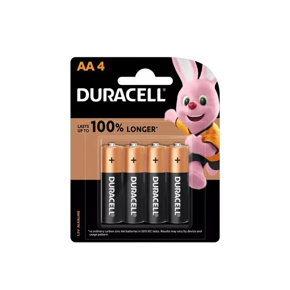 Duracell Alkaline Battery 4pcs-AA
