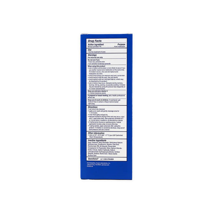 50817-Panoxyl Acne Creamy Wash 4% Benzoyl 170G +6