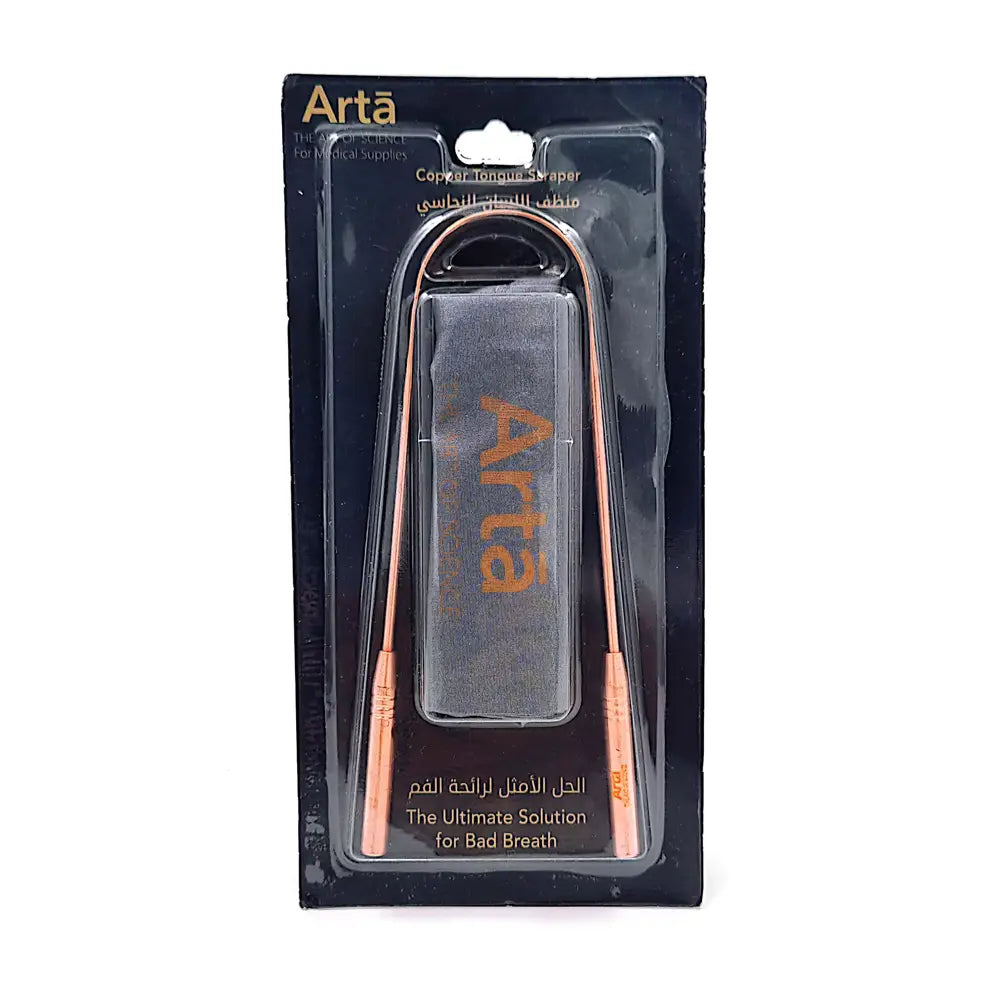 Arta Tongue Scraper Copper