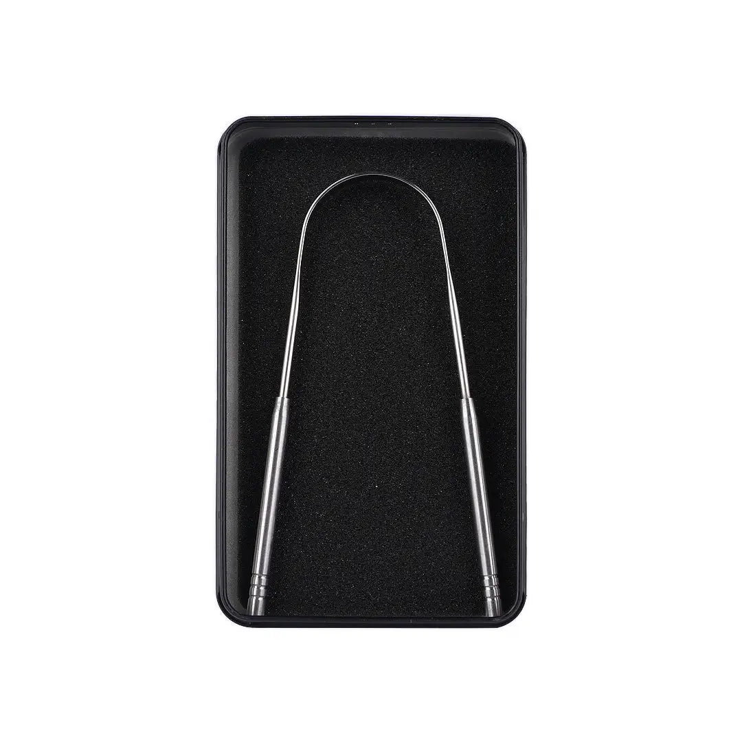 50833-Arta Tongue Scraper Stainless Steel With Box +1