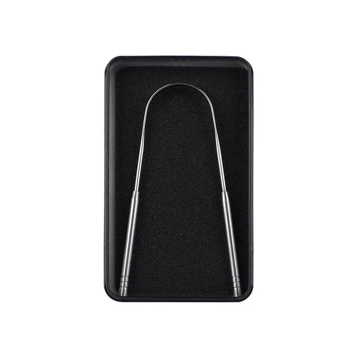 50833-Arta Tongue Scraper Stainless Steel With Box +1