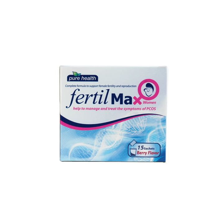 50835-Pure Health Fertil Max For Women 15 Sachets-Berry Flavor +3
