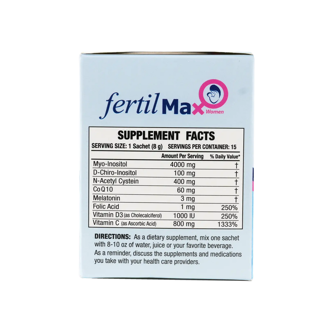 50835-Pure Health Fertil Max For Women 15 Sachets-Berry Flavor +1