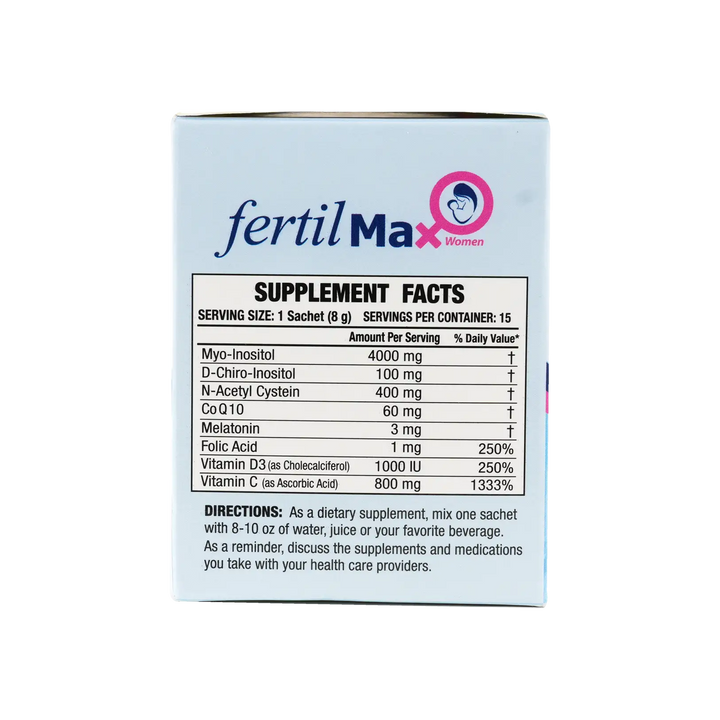 50835-Pure Health Fertil Max For Women 15 Sachets-Berry Flavor +1