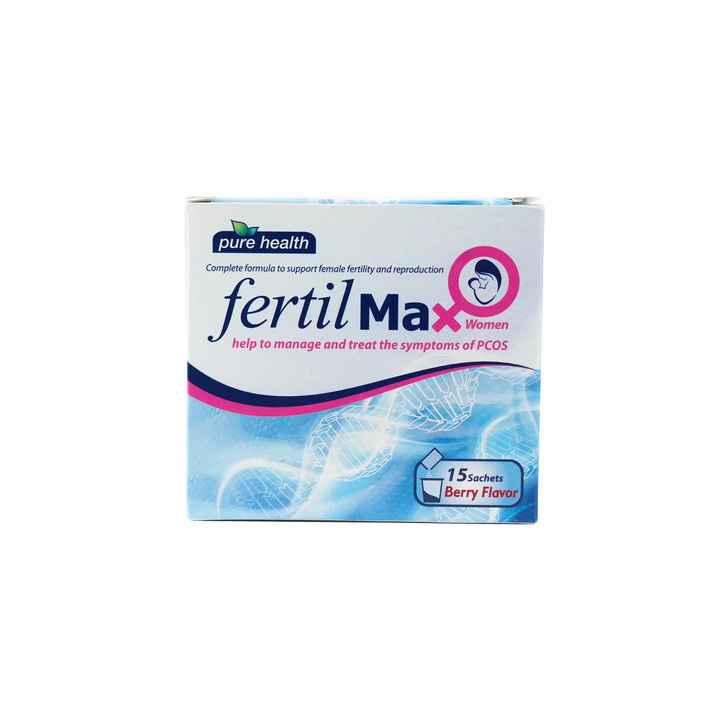 50835-Pure Health Fertil Max For Women 15 Sachets-Berry Flavor