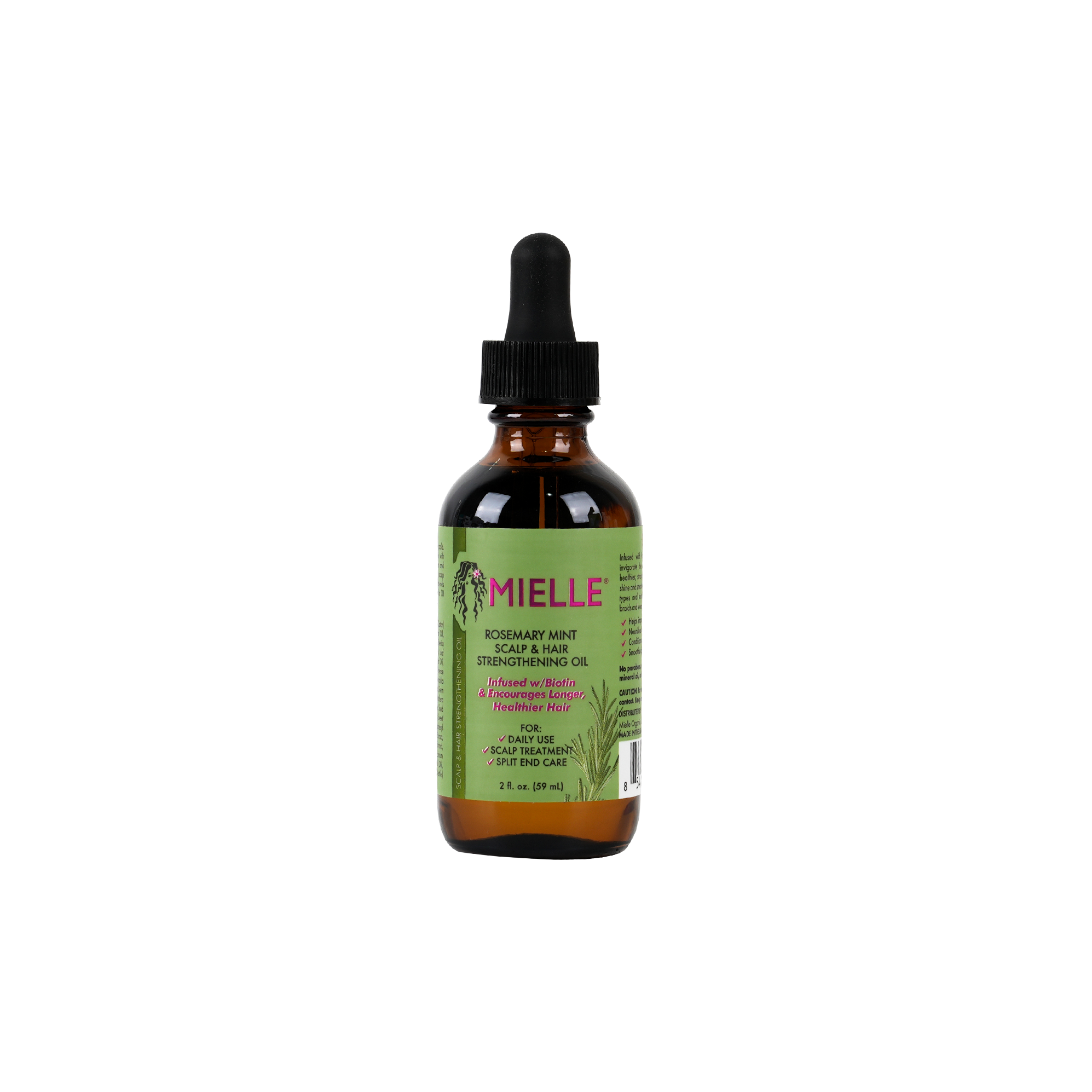 MIELLE ROSEMARY MINT SCALP & HAIR OIL 59ML